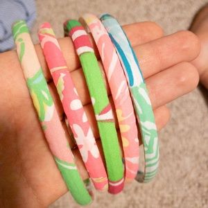 Set of 5 Lilly Pulitzer headbands
